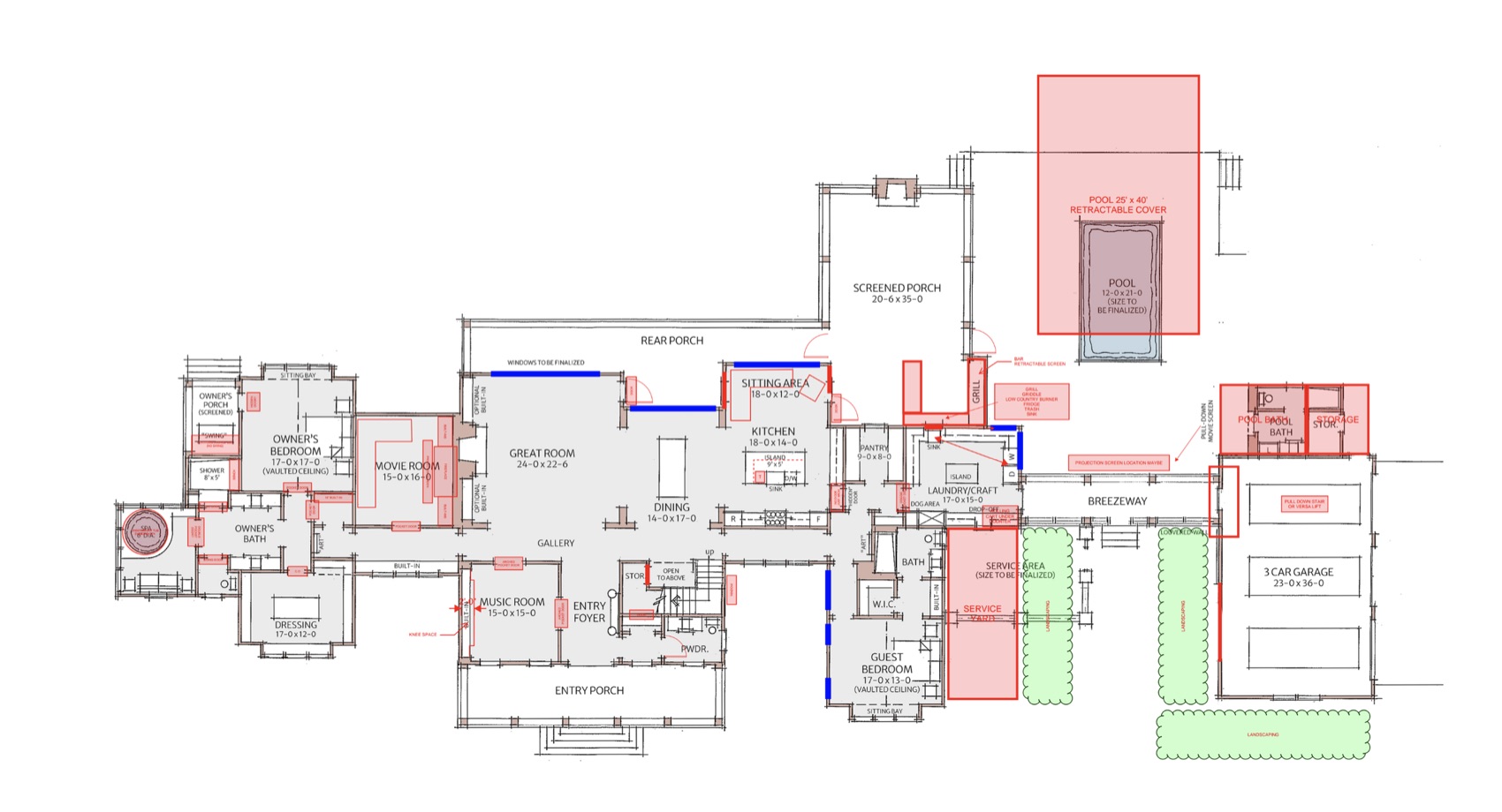 New construction interior design by Lisa Furey Interiors