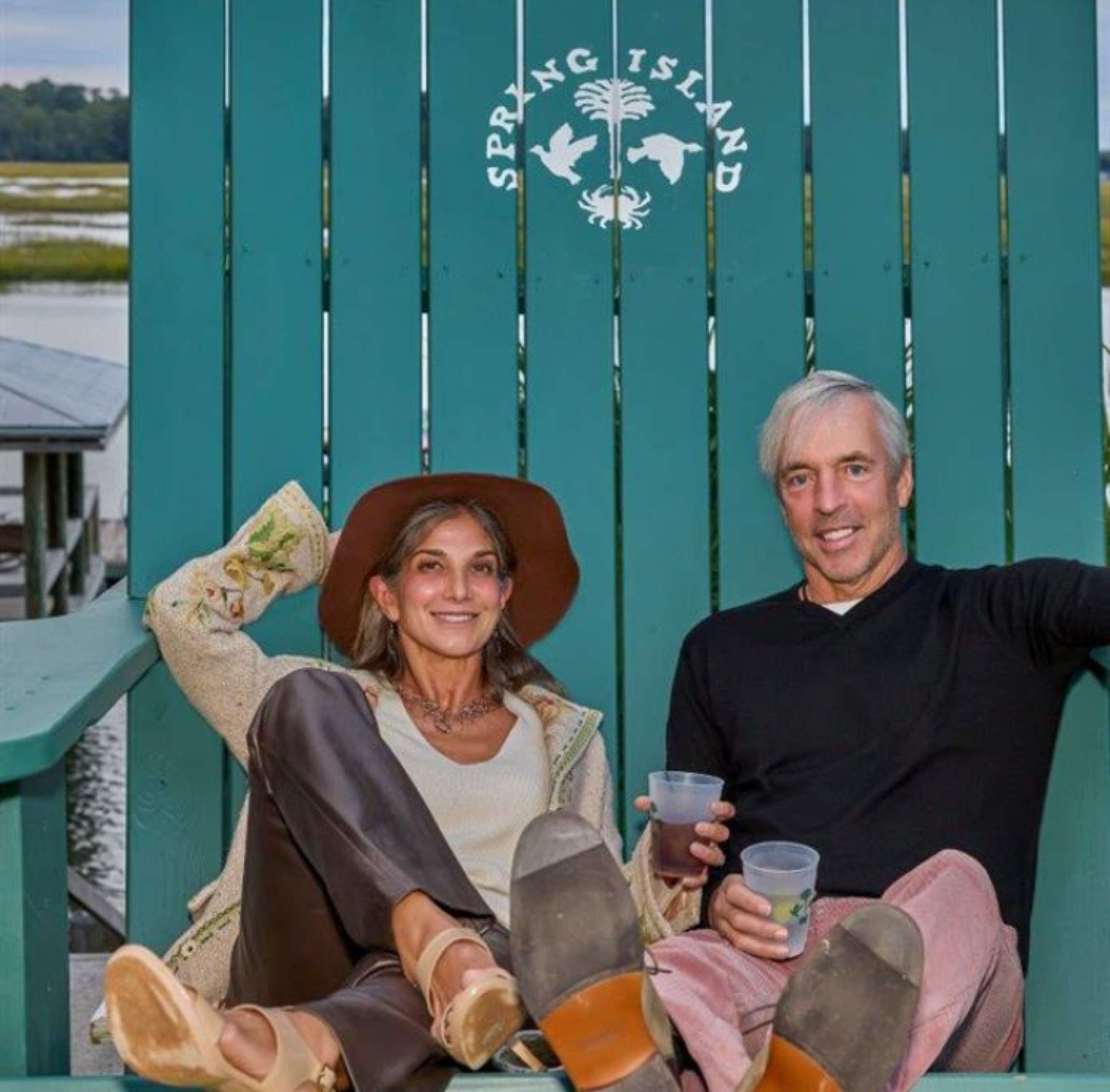 Lisa Furey and Jim Colton in the Low Country