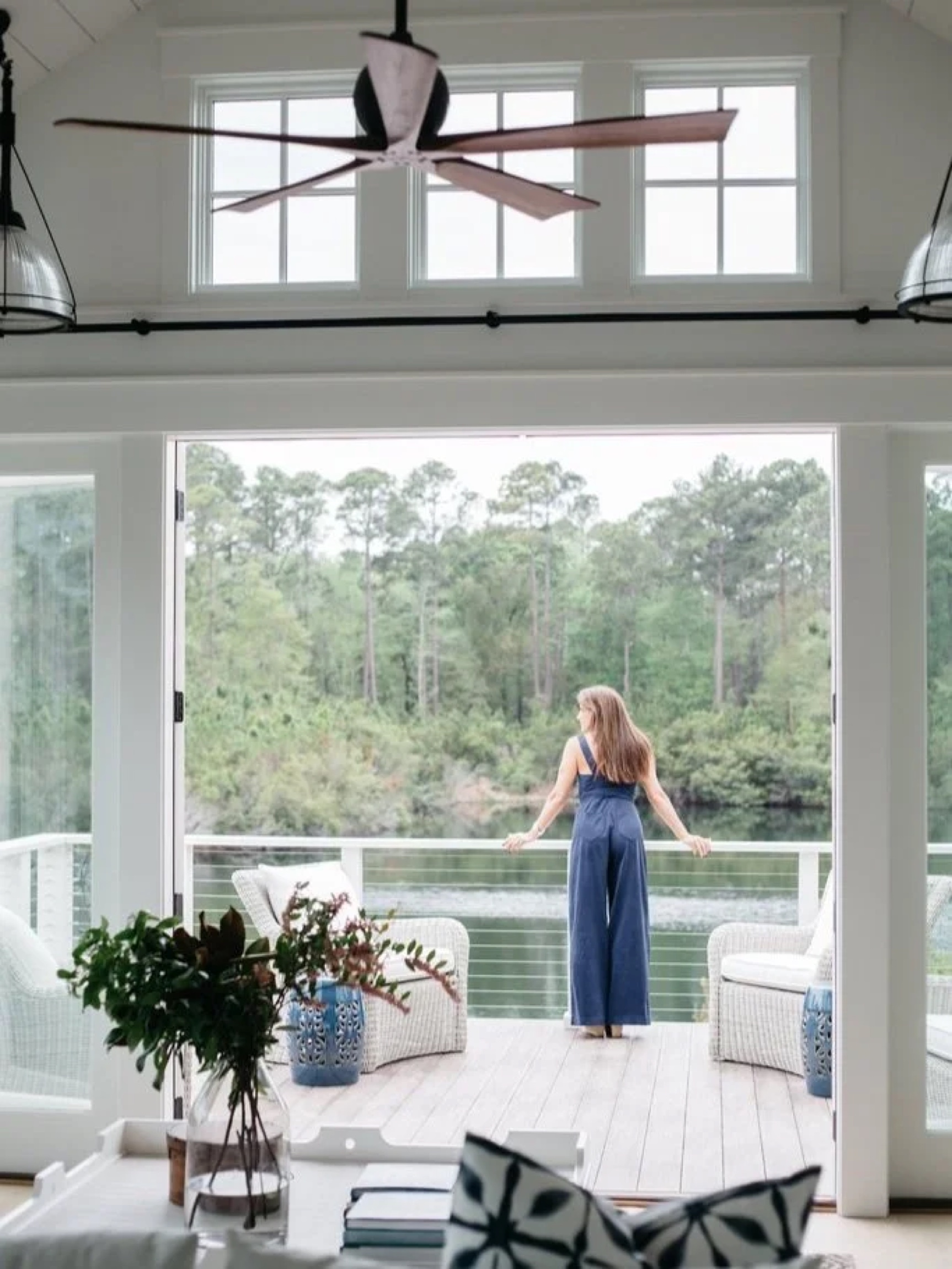 Palmetto Bluff home interior by Lisa Furey Interiors